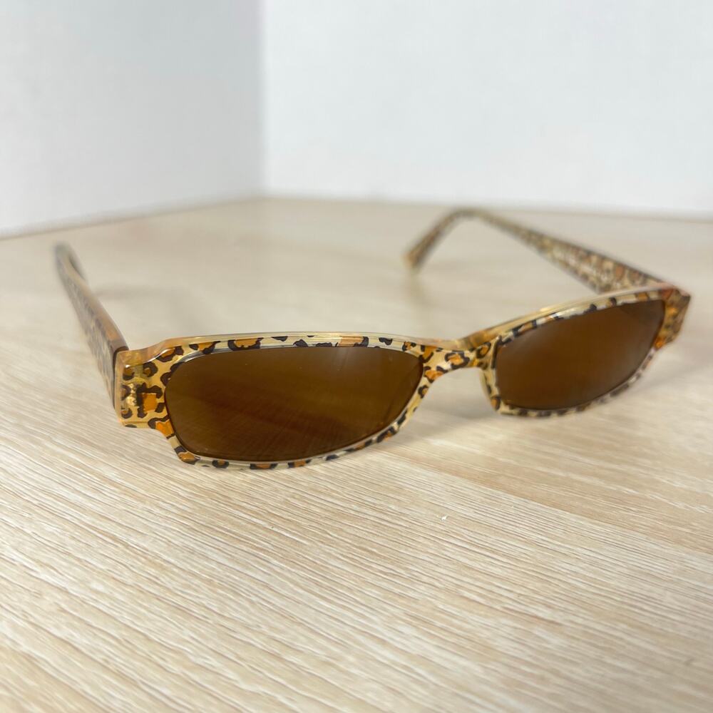 Jean Lafont Paris Niki 380 Sunglasses Leopard Print Amazing Cond! 50-14-142
